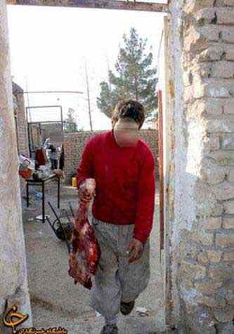 دستگیری فروشندگان گوشت الاغ در مشهد !+ عکس