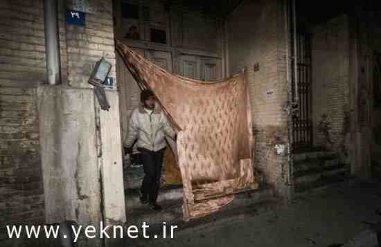 خیابان‌ خوابی یک خانواده در تهران +تصاوير
