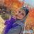 لیندا کیانی در طبیعت پاییزی 