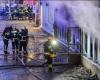 به آتش کشیدن مسجد در سوئد (تصاویر)