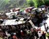 تصاویر حادثه مرگبار محور سوادکوه اتوبوس تهران - ساری سه شنبه 1اردیبهشت 94