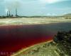 (عکس) آلوده‌ترین دریاچه‌ دنیا