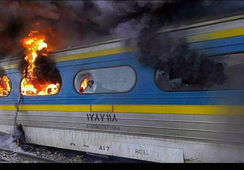 ماجرای آتش‌سوزی قطار مشهد - شیراز 