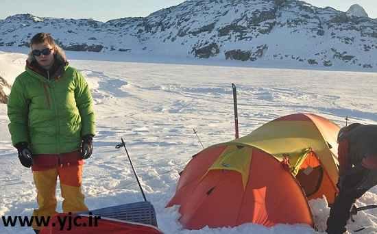 جوان ترین مسافر قطب جنوب +عکس 