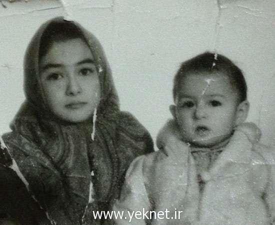 هانیه توسلی و خواهرش در كودكي اين شكلي بودن +عكس