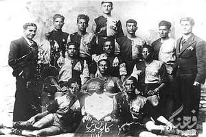 قدیمی‌ترین تیم فوتبال در ایران /عکس