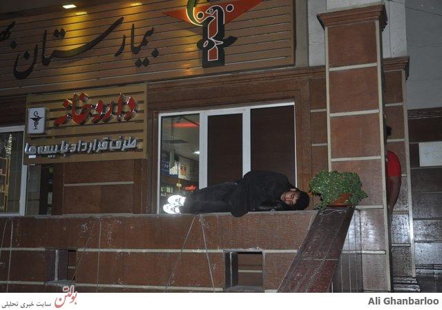 تصاوير/ مرتضی پاشایی به علت ضعف شدید عمل نشد