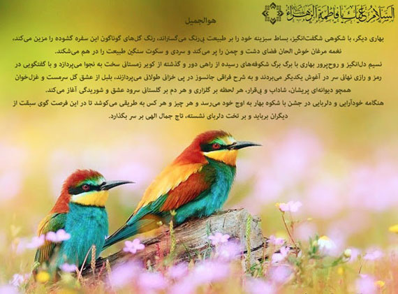 كارت پستال هاي فاطمي نوروز 93