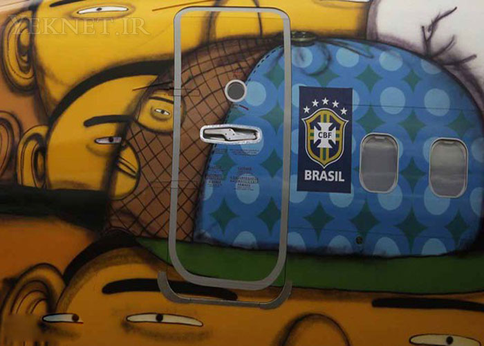 جام جهاني 2014 برزيل - هواپيماي اختصاصي brazil