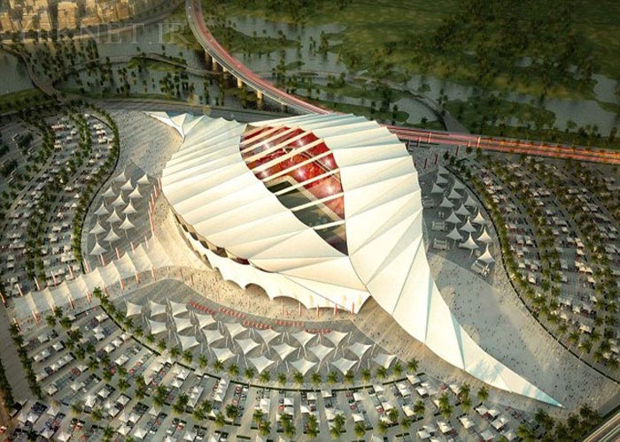 ورزشگاه خور - عكس استاديوم خور - جام جهاني 2022 قطر
