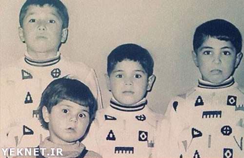 (عکس) کودکی علی دایی
