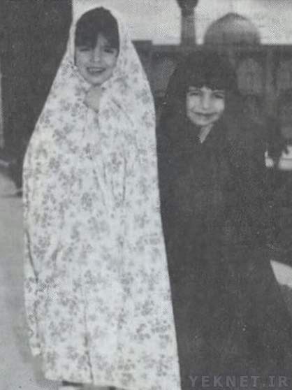 (عکس) لیلا حاتمی در کودکی