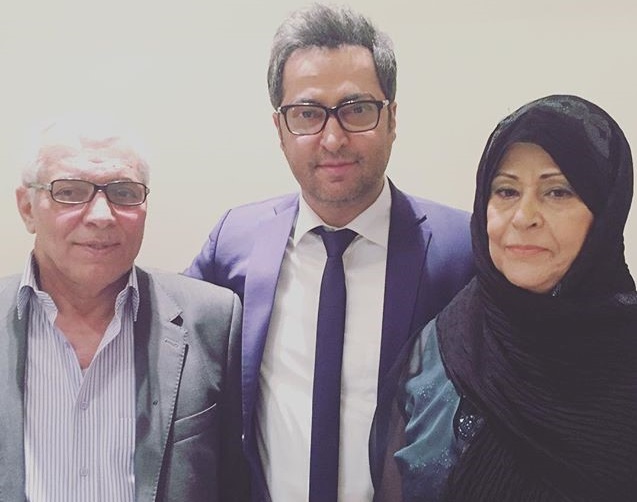 عکس پدر مادر مهرداد میناوند