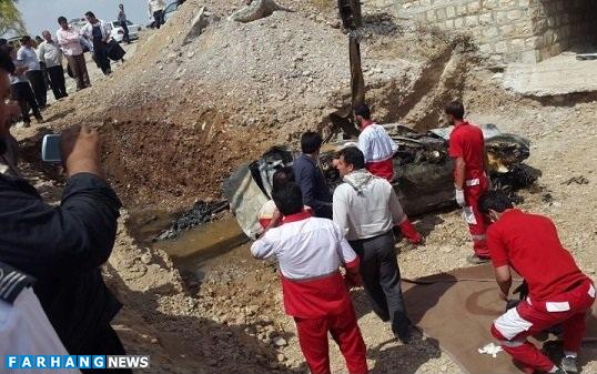 مرگ دلخراش 4 نفر در آتش (تصاویر)