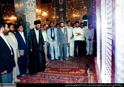 سفر آیتالله خامنهای به سوریه (تصاویر)