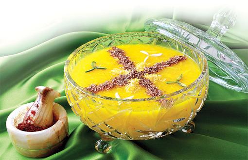 مدل تزیین شله زرد محرم - طرز تهیه شله زرد نذری