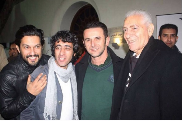 حامد بهداد در کنار امین حیایی (عکس)