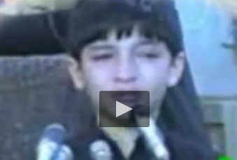 روضه جانسوز ترکی مداح خردسال زنجانی +فیلم