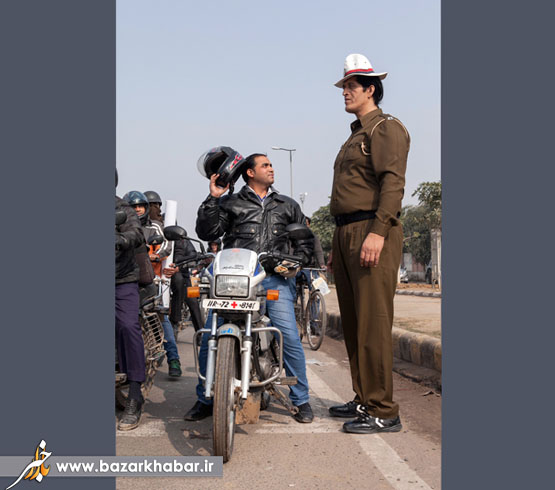 بلند قدترین پلیس هند (عکس)