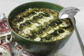 طرز تهیه آش قلیه گیلانی