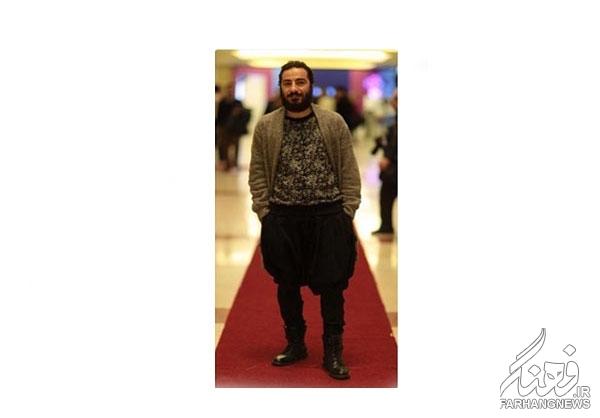 شلوار عجیب بازیگر مرد ایران (عکس)