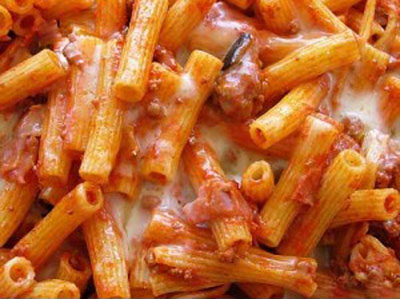 طرز تهیه پاستا لوله ای