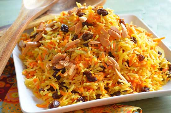 طرز تهیه هویج پلو برای افطار