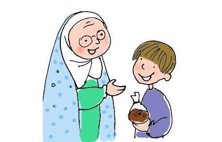 بچه ۲ ساله ای که برای مادرش،مادری میکند+تصویر