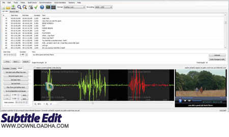  ویرایش و ساخت زیرنویس Subtitle Edit 3.3.9 Final