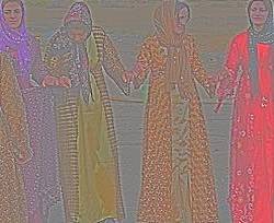 رقص عجيب زن یک وهابی در قاهره 