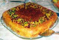 آموزش پخت تهچین لوبیاسبز و 7 راز خوشمزهتر شدن آن