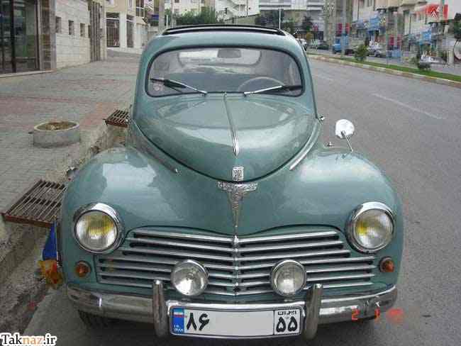 پژو 203 مدل 1953 در شمال تهران! + عکس