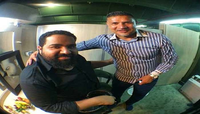 علي دايي در كنار رضا صادقي +عكس