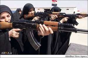 زنان مسلح برای مقابله با داعش / تصاوير