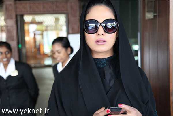 بازیگر زن نقشهای مبتذل توبه كرد +عكس