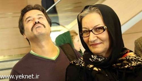 عكس ديده نشده از شوهر و مادر شوهر بهاره رهنما ! 