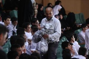 عكس هاي جمع آوري چفيه در مراسم افطاري رئيس جمهور