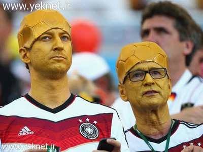 عجيب ترين تماشاگران آلمان /عكس