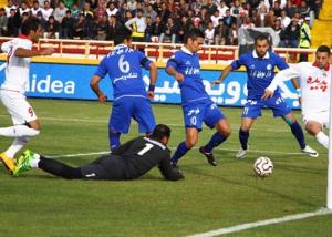 عكس گل شهبازاده بازي استقلال پديده 30 مهر93