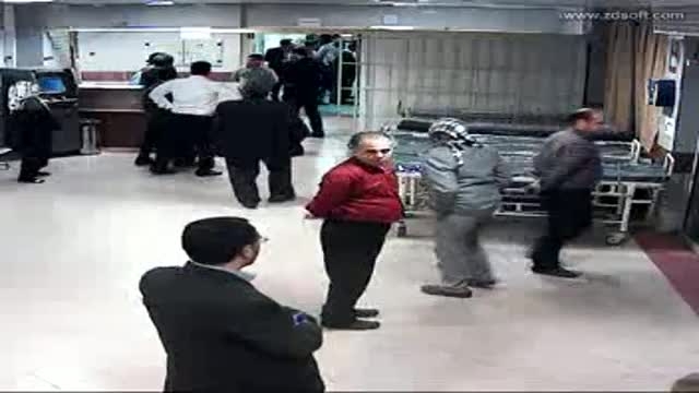 حمله اراذل و اوباش با قمه و قداره به بیمارستان سبلان و فاطمی اردبیل
