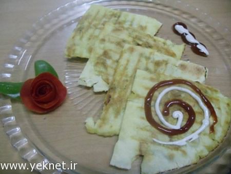 طرز تهیه نان تاکو 