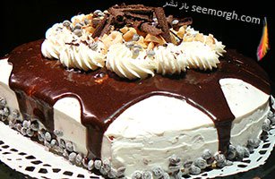 یک کیک خوش طعم با ماست
