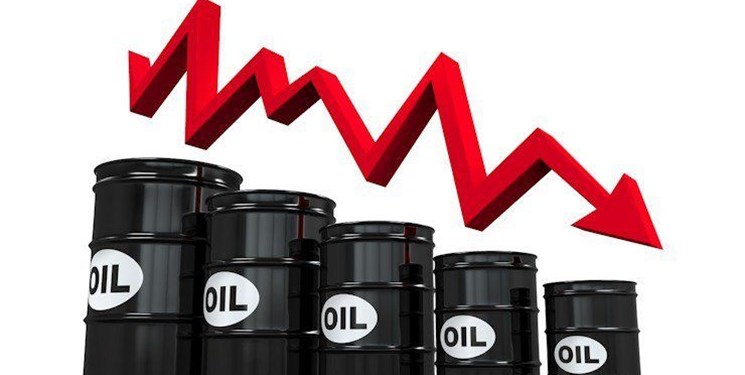 کاهش قیمت نفت به 54.5دلار