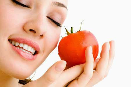 ماسک گوجه فرنگی زیبایی پوست +آموزش