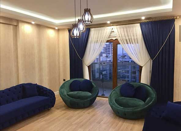 مدل پرده های جدید پذیرایی 2022