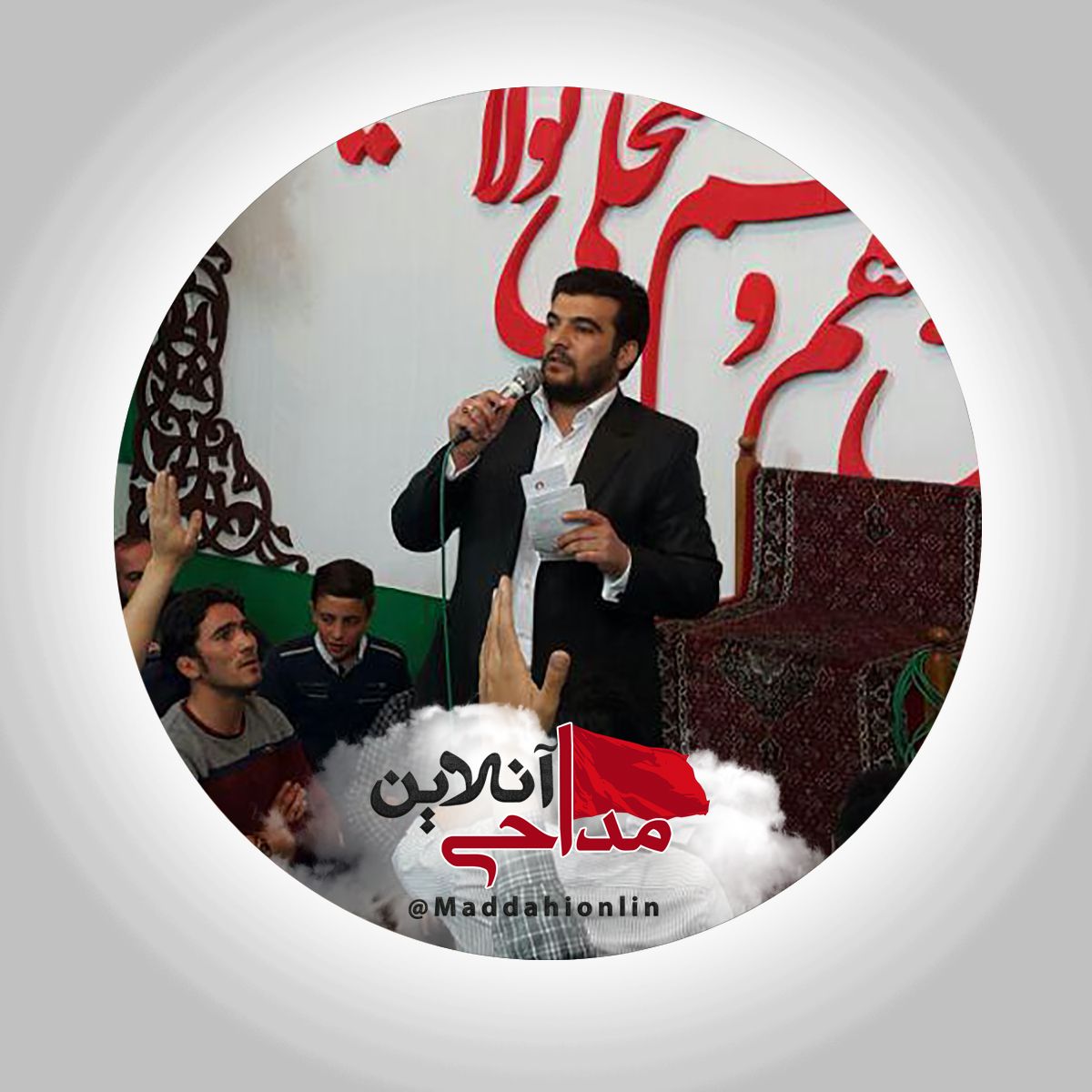 مست باده و ساغرم  تاج شاهی رو سرم  حسین عینی فرد عید غدیر