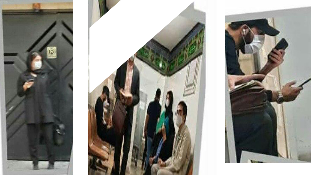 اولین عکس ها از محسن افشانی و سویل خیابانی در دادگاه