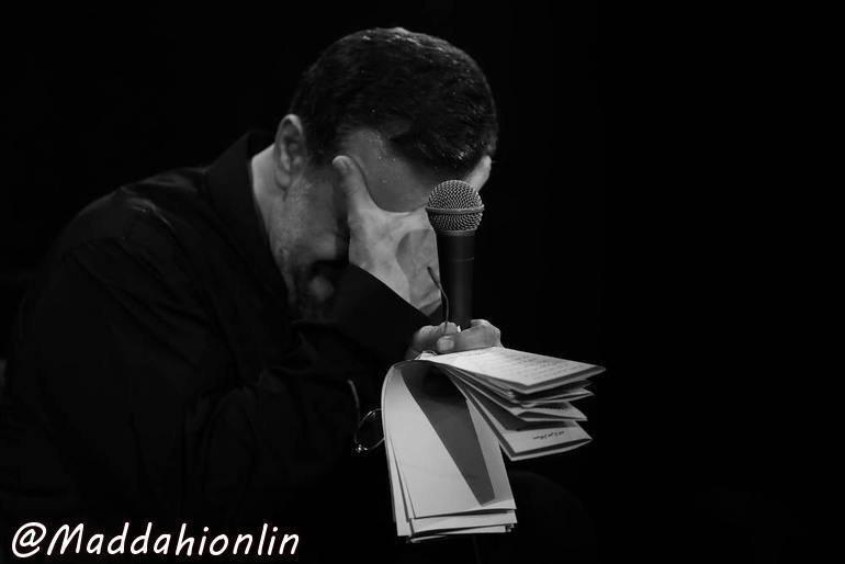 حی علی الصلاه  محرابم رویت حاج محمود کریمی ایام فاطمیه