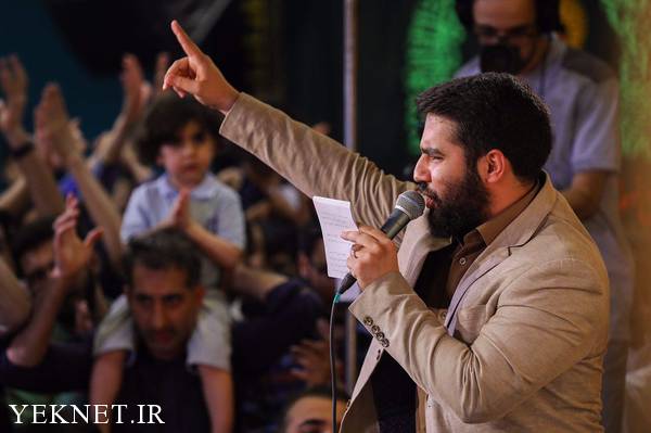 زیر ایون طلات میشینم قدرت کردگار میبینم حسین طاهری عید غدیر