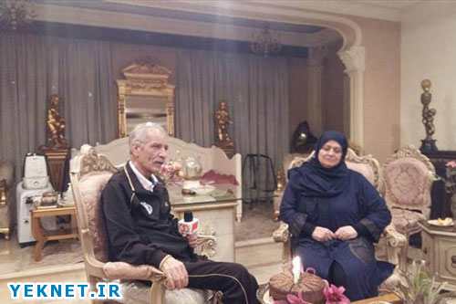 عکس همسر منصور پورحیدری